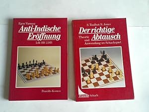 Seller image for Anti-Indische Erffnung. 1.d4 Sf6 2.Sf3/ Der richtige Abtausch. Theorie und anwendung im Schachspiel. 2 Bnde for sale by Celler Versandantiquariat