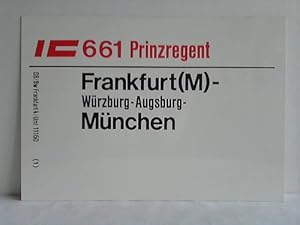 Bild des Verkufers fr IC 660/661 Prinzregent zum Verkauf von Celler Versandantiquariat