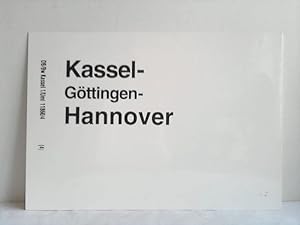 Bild des Verkufers fr Kassel - Gttingen - Hannover / Kassel - Fulda zum Verkauf von Celler Versandantiquariat