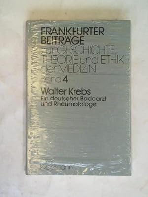 Seller image for Walter Krebs. Ein deutscher Badearzt und Rheumatologe for sale by Celler Versandantiquariat