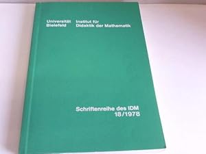 Bild des Verkufers fr Institut Bielefeld. Institut fr Didaktik der Mathematik zum Verkauf von Celler Versandantiquariat