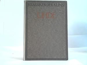 Bild des Verkufers fr Uhde. Eine Auswahl aus dem Lebenswerk des Meisters zum Verkauf von Celler Versandantiquariat