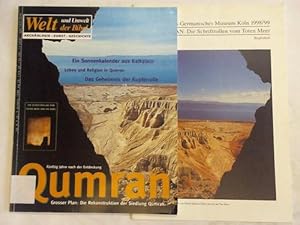 Bild des Verkufers fr Fnfzig Jahre nach der Entdeckung Qumran. Grosser Plan: Die Rekonstruktion der Siedlung Qumran zum Verkauf von Celler Versandantiquariat