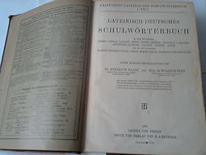 Image du vendeur pour Lateinisch-deutsches Schulwrterbuch mis en vente par Celler Versandantiquariat
