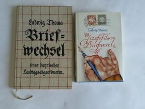 Bild des Verkufers fr Jozef Filsers Briefwexel/Briefwechsel eines bayrischen Lantagsabgeordneten. 2 Bnde zum Verkauf von Celler Versandantiquariat