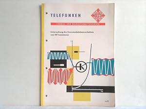 Seller image for Untersuchung des Kreuzmodulationsverhaltens von HF-Transistoren for sale by Celler Versandantiquariat