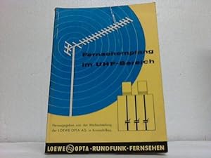 Seller image for Fernsehempfang im UHF-Bereich for sale by Celler Versandantiquariat