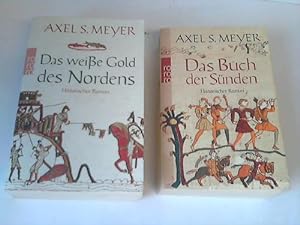 Seller image for Das Buch der Snden. Historischer Roman/ Das weie Gold des Nordens. 2 Bnde for sale by Celler Versandantiquariat