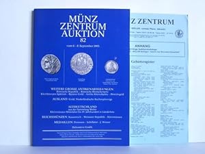 Imagen del vendedor de Mnz Zentrum Auktion 82: Hervorragende Reihe Griechische Welt - Sammlung HESSEN - Altdeutschland Einzellose mit Sammlungen und Serien Nassau, Trier, Sachsen a la venta por Celler Versandantiquariat