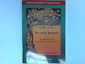 Seller image for Der ewige Prejude oder: Die Mauschelperiode der deutschen Litteratur for sale by Celler Versandantiquariat