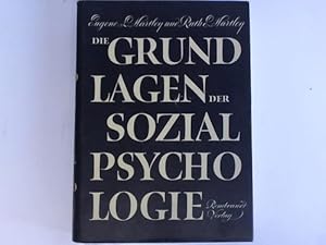 Seller image for Die Grundlagen der Sozialpsychologie for sale by Celler Versandantiquariat
