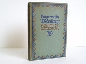 Bild des Verkufers fr Brgermeister Mnckeberg. Eine Auswahl seiner Briefe und Aufzeichnungen zum Verkauf von Celler Versandantiquariat