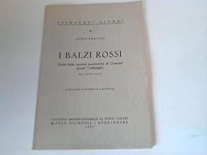 Bild des Verkufers fr I balzi rossi. Guida delle caverne preistoriche di grimaldi presso ventimiglia zum Verkauf von Celler Versandantiquariat