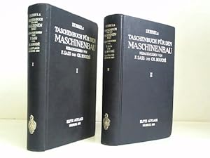Immagine del venditore per Dubbels Taschenbuch f�r den Maschinenbau. Erster und zweiter Band venduto da Celler Versandantiquariat