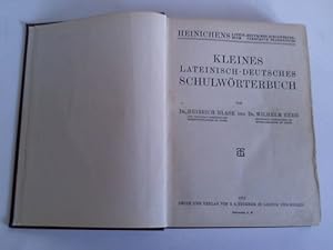 Image du vendeur pour Kleines Lateinisch-Deutsches Schulwrterbuch mis en vente par Celler Versandantiquariat