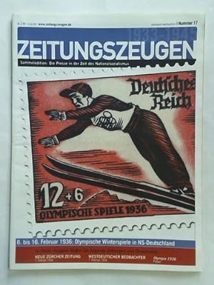 Sammeledition: Die Presse in der Zeit des Nationalsozialismus, Nummer 17: Deutsches Reich - Olymp...