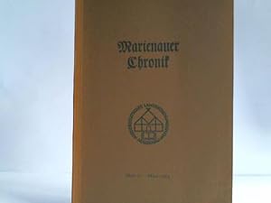 Bild des Verkufers fr Marienauer Chronik. Heft 17, Mrz 1964 zum Verkauf von Celler Versandantiquariat