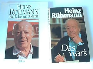 Imagen del vendedor de Das war's / Heinz Rhmann. Ein Leben in Bildern. 2 Bnde a la venta por Celler Versandantiquariat
