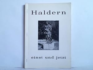 Bild des Verkufers fr Haldern einst und jetzt - 12. Folge, Dezember 1970 zum Verkauf von Celler Versandantiquariat