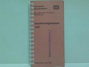 Geschwindigkeitsheft 1520 gültig ab 02. Juni 1991