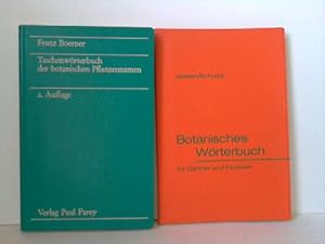 Seller image for Taschenwrterbuch der botanischen Pflanzennamen/ Botanisches Wrterbuch fr Grtner und Floristen/ 2 Bnde for sale by Celler Versandantiquariat
