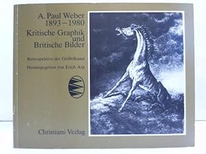 Bild des Verkufers fr Kritische Grafik und britische Bilder. Retrospektive der Griffelkunst zum Verkauf von Celler Versandantiquariat