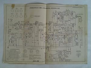 Imagen del vendedor de Abgleichvorschrift fr SABA-Truhe Breisgau / Schaltschema fr SABA-Truhe Breisgau - Automatic 6 - 3 D a la venta por Celler Versandantiquariat