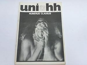 Uni hh. Berichte, Meinungen aus der Universität Hamburg. Nr. 22, Juni/Juli 1972: Numerus Clausus