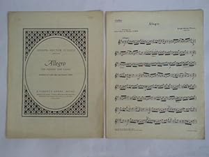 Bild des Verkufers fr Allegro fr Violine und Piano zum Verkauf von Celler Versandantiquariat