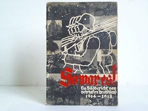 Seller image for So war es! Ein Bildbericht vom wehrhaften Deutschland 1914-1918 for sale by Celler Versandantiquariat