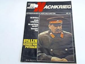 Bild des Verkufers fr Heft Nr. 55: Stalin, Sieger von Potsdam zum Verkauf von Celler Versandantiquariat