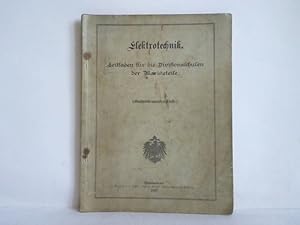 Bild des Verkufers fr Leitfaden fr die Divisionsschulen der Marineteile. (Maschinistenmaaten-Klasse) zum Verkauf von Celler Versandantiquariat