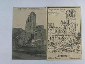 Bild des Verkufers fr Paschendaele und Roulers in Belgien von den Franzosen und Englndern zerstrt zum Verkauf von Celler Versandantiquariat