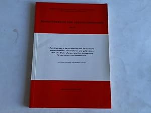 Bild des Verkufers fr Rote Liste der in der Bundesrepublik Deutschland ausgestorbenen, verschollenen und gefhrdeten Farn- und Bltenpflanzen und ihre Auswertung fr den Arten- und Biotopschutz zum Verkauf von Celler Versandantiquariat