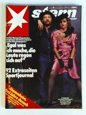 Bild des Verkufers fr Heft Nr. 45 vom 30. Oktober 1980: Egal was ich mache, die Leute regen sich auf - Rainer Werner-Fassbinder, Regisseur der Fernsehserie Berlin Alexanderplatz zum Verkauf von Celler Versandantiquariat