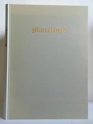 Seller image for Minnesnger - Achtzehn farbige Wiedergaben aus der Manessischen Liederhandschrift for sale by Celler Versandantiquariat