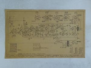 Image du vendeur pour Schaltplan AM/ FM-Super 1040 W (G448) mis en vente par Celler Versandantiquariat