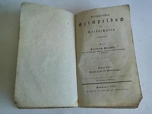 Bild des Verkufers fr Arithmetisches Exempelbuch fr Volksschulen, erstes Heft zum Verkauf von Celler Versandantiquariat
