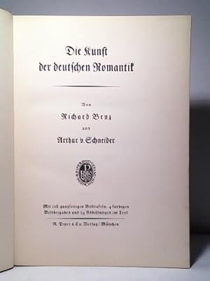 Seller image for Die Kunst der deutschen Romantik for sale by Celler Versandantiquariat