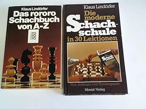 Image du vendeur pour Das rororo Schachbuch von A-Z/Die moderne Schachschule in 30 Lektionen. 2 Bnde mis en vente par Celler Versandantiquariat