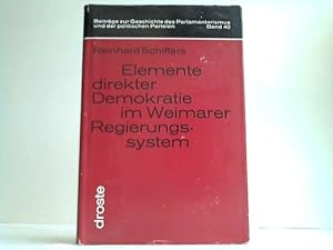 Elemente direkter Demokratie im Weimarer Regierungssystem