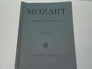 Variationen für Klavier. Nach Eigenschriften alten Abschriften und Erstausgaben hrsg. von Ewald Z...