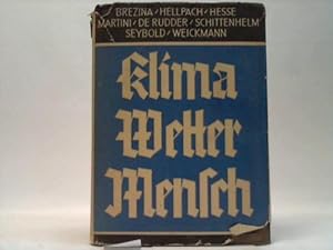 Klima - Wetter - Mensch