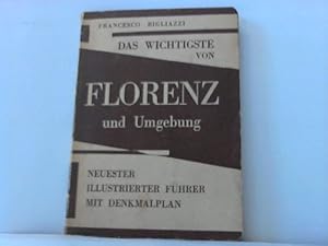 Seller image for Das Wichtigste von Florenz und Umgebung for sale by Celler Versandantiquariat