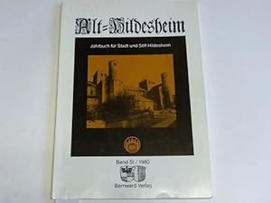 Imagen del vendedor de Alt Hildesheim. Jahrbuch fr Stadt und Stift Hildesheim. Band 15, 1980 a la venta por Celler Versandantiquariat
