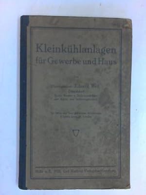 Seller image for Kleinkhlanlagen fr Gewerbe und Haus for sale by Celler Versandantiquariat