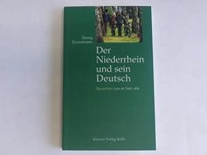 Seller image for Der Niederrhein und sein Deutsch. Sprechen tun et fast alle for sale by Celler Versandantiquariat