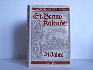 Bild des Verkufers fr 91 Jahre St. Benno Kalender 1851 - 1941 zum Verkauf von Celler Versandantiquariat