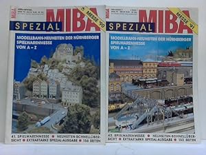 2 Messe-Bände: Modellbahn-Neuheiten der Nürnberger Spielwarenmesse von A - Z