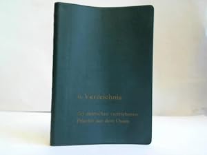 6. Verzeichnis der deutschen vertriebenen Priester aus dem Osten. Stand 1.7.1969